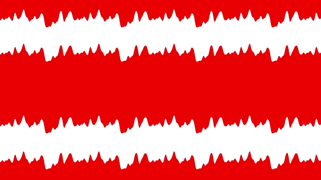 Fine wave loop material animation motion graphics