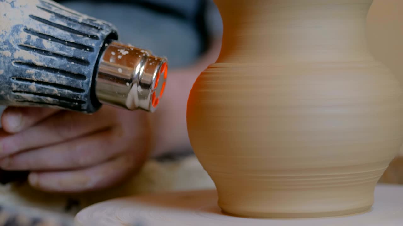 olla de secado olla de cerámica con secador especial