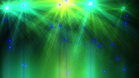 flashing lights flare bursts