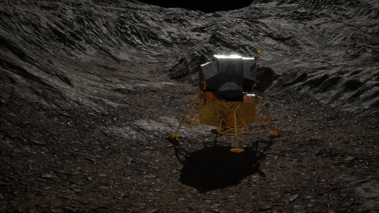 lunar landing mission on the Moon