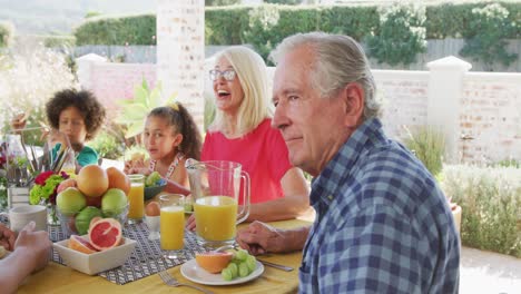 Video-De-Una-Familia-Diversa-Pasando-Tiempo-Juntos-Y-Cenando-Al-Aire-Libre