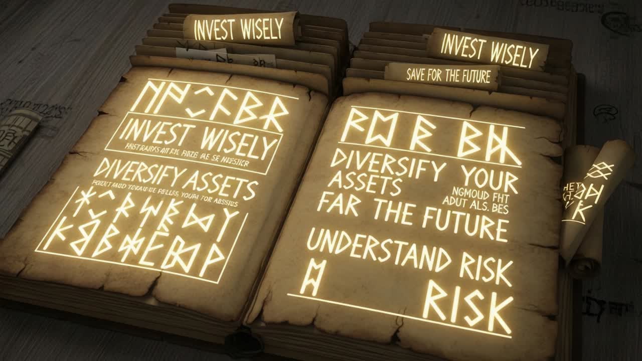 A Glimpse into Financial Wisdom: The Art of Investing Wisely and Understanding Risk Through Ancient Scripts and Modern Insights