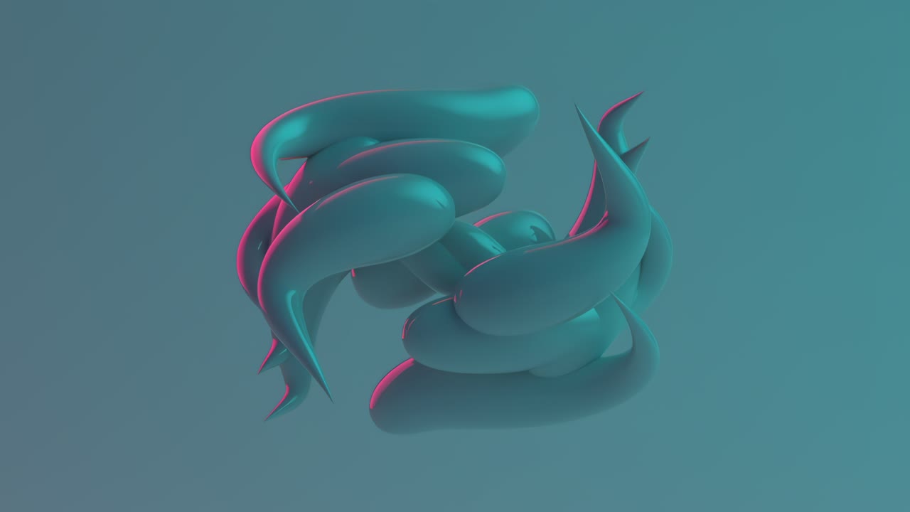 Abstract Neon Shapes