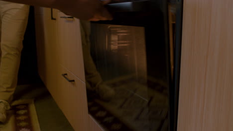 african american couple in the kitchen