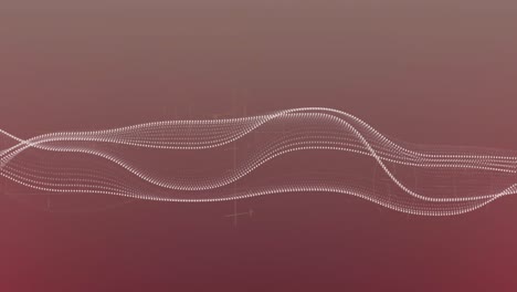 Animation-Digitaler-Wellen-Und-Mathematischer-Gleichungen-Vor-Violettem-Hintergrund-Mit-Farbverlauf