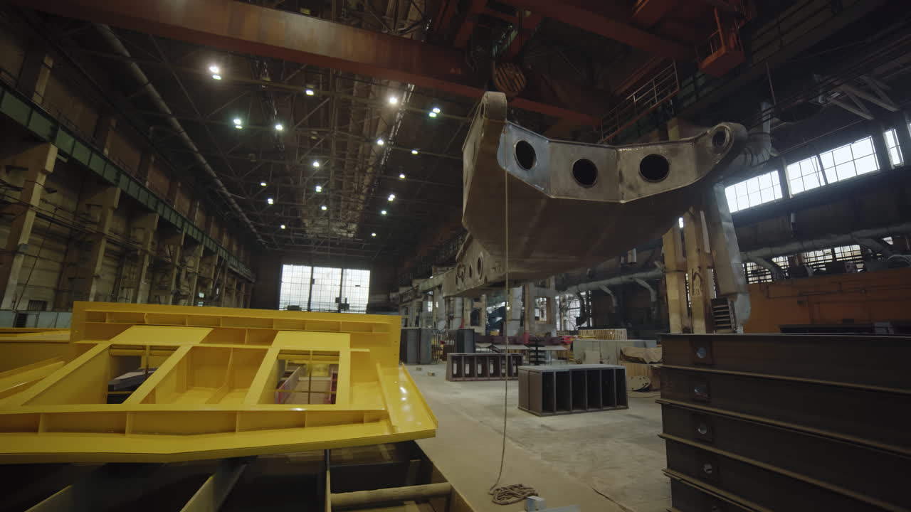 공장에서의 산업 제조 과정