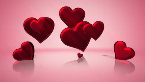 Animation-closeup-motion-romantic-hearts-on-Valentines-day-18