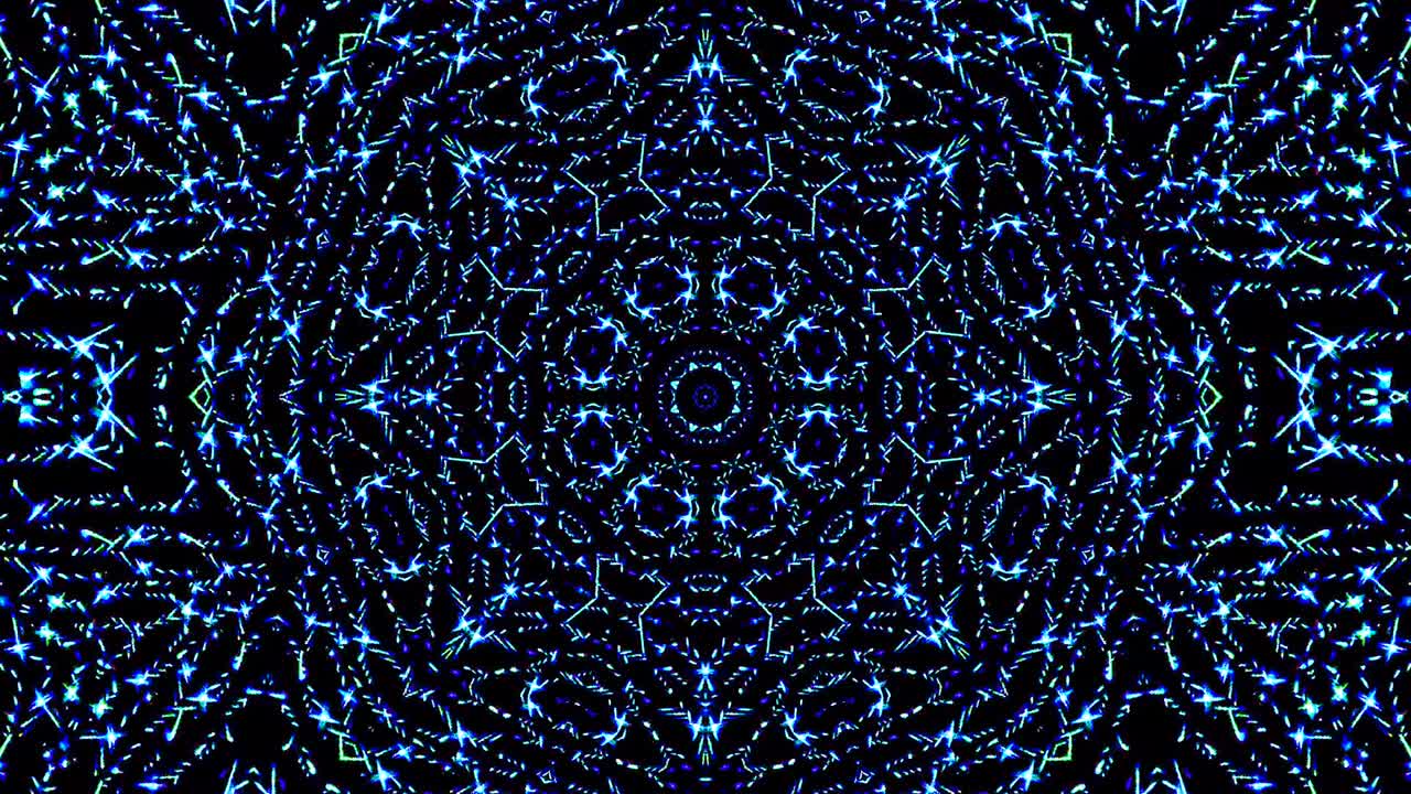 Bright abstract light governing full color, kaleidoscope