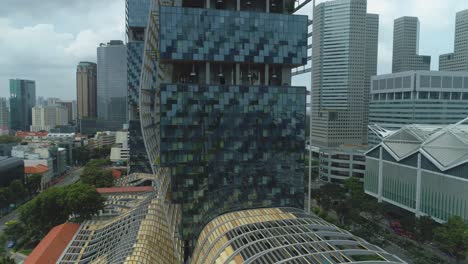 singapore skyline with modern architectural high-rise