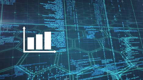 Animation of graph over data processing