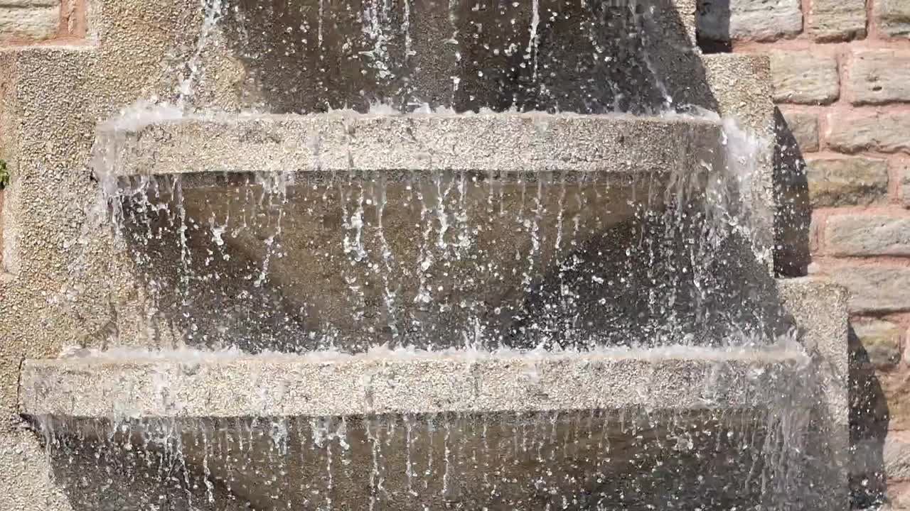 Stone Waterfall Fountain
