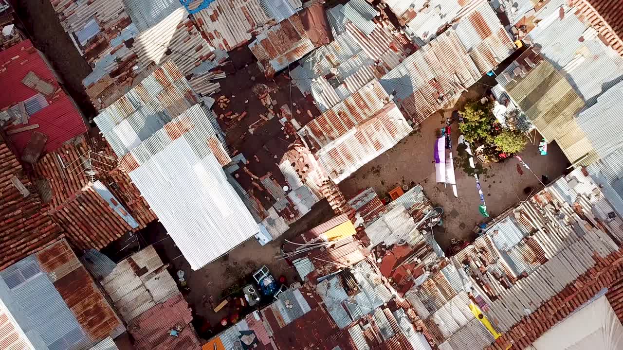 쿠스코 페루 도시 옥상 공중 드론 view9.mp4