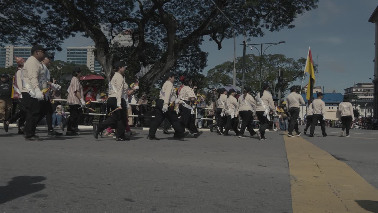 Celeberation Of Sarawak Governor Birthday ,12 october 2024,was held at kuching with so many goverment agencies take part in the parade and also sarawak culture tribe with they traditional costume.