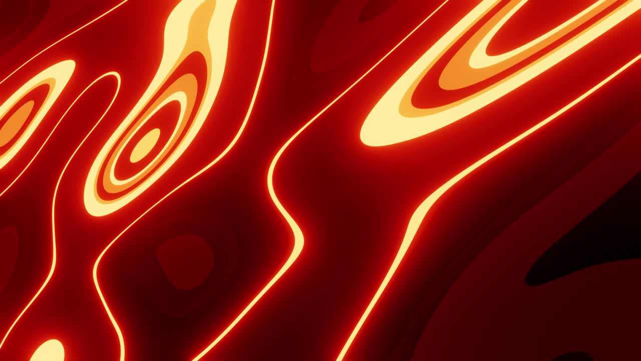 라바, 불, 네온 운동, 배경, vj 루프