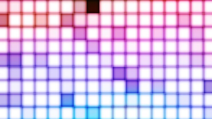 Abstract lights animation