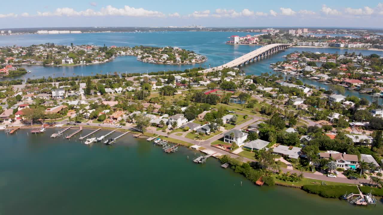 세인트 돈 세자르 호텔의 4k 드론 비디오