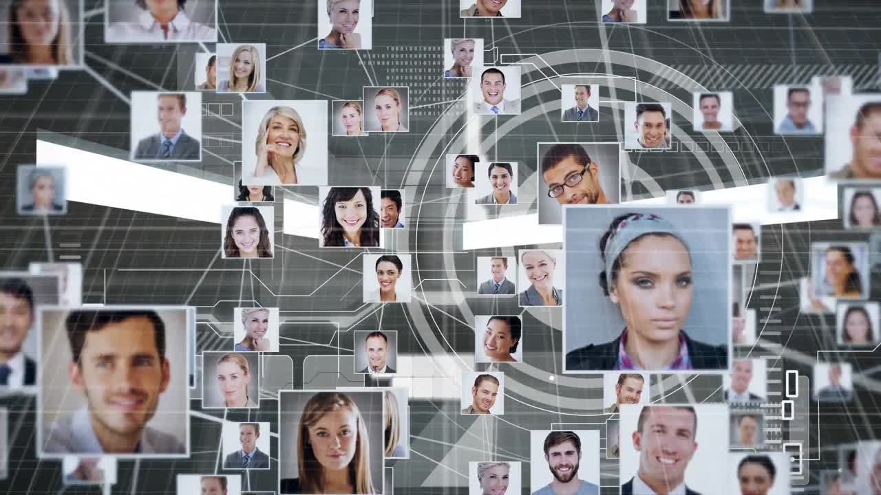 animación de fotos de personas