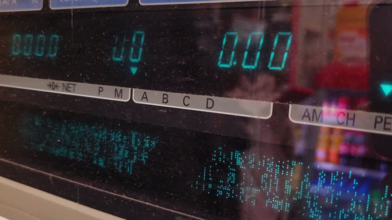 conjunto de transición de glitch de parpadeo. distorsión de la señal con ruido digital real