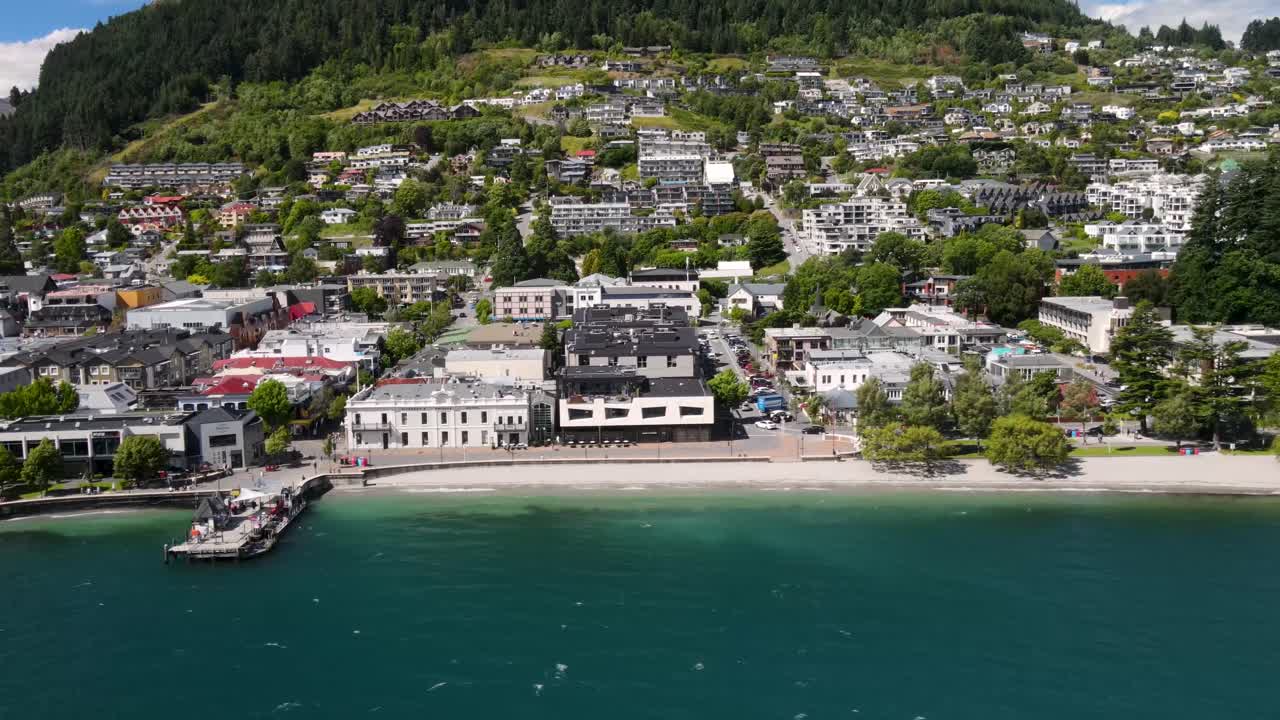 ⁇ 스타운 의 와타푸 호수 해변, 언덕 에 대한 공중 사진