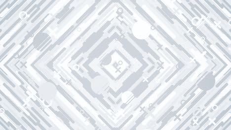 fondo abstracto geométrico blanco