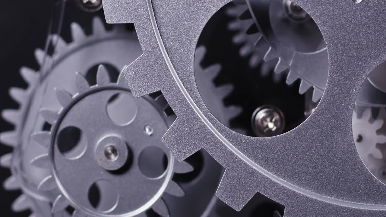 engranajes de reloj mecánicos industriales retro grunge