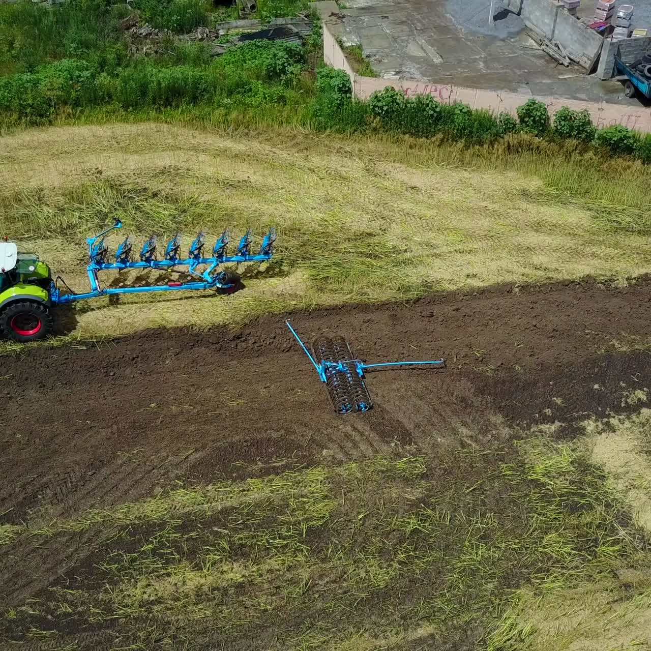 Agricultural Technique Cultivate The Land