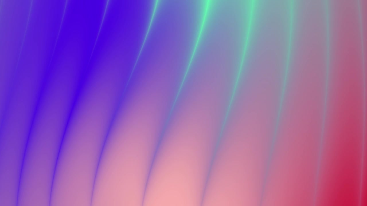 Abstract Background with Soft Glowing Wavy Lines in Vibrant Colors