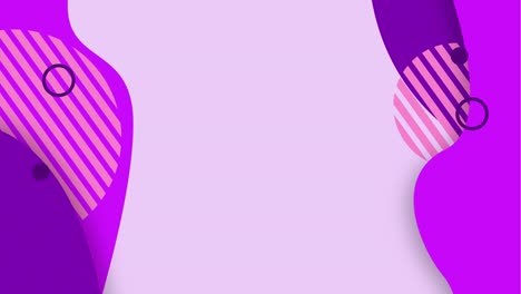 pink transition animated green screen