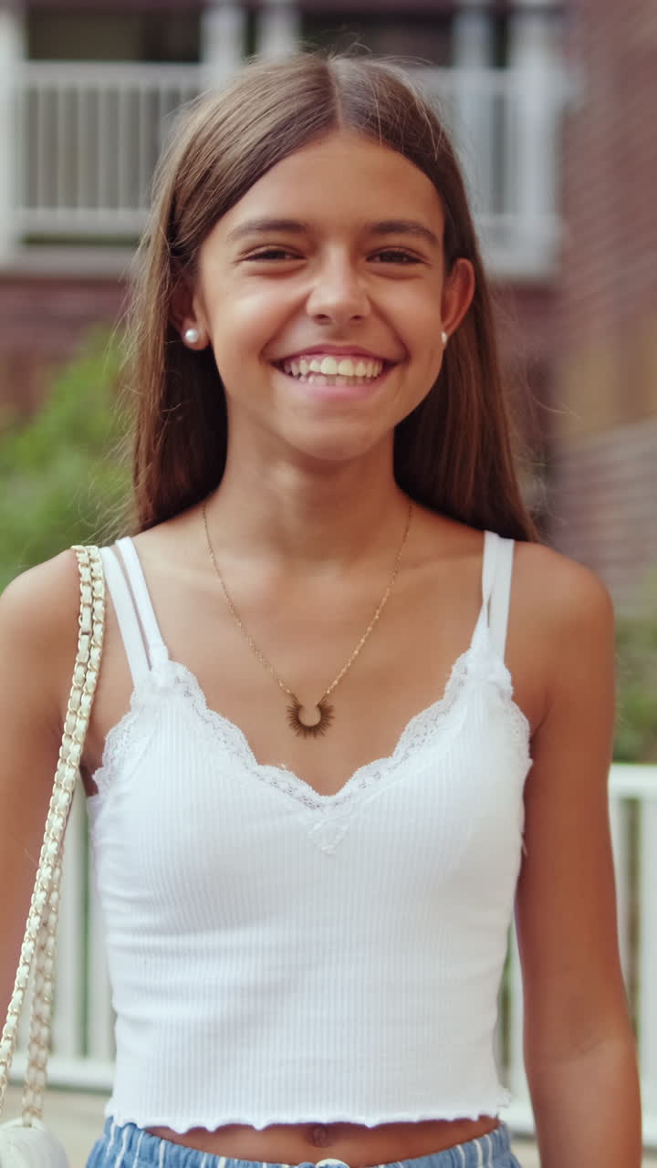 Happy Mother and Daughter Smiling Together