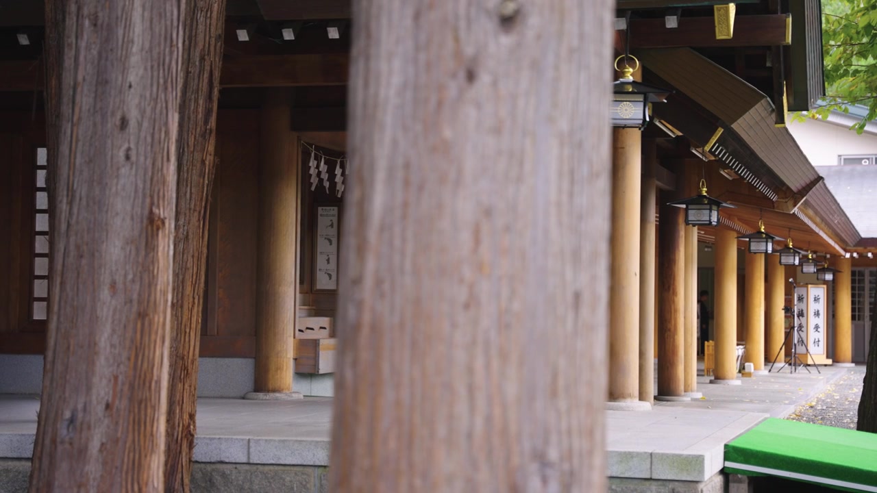Santuario Jingu de Sapporo, Hokkaido, plano de situación en Japón