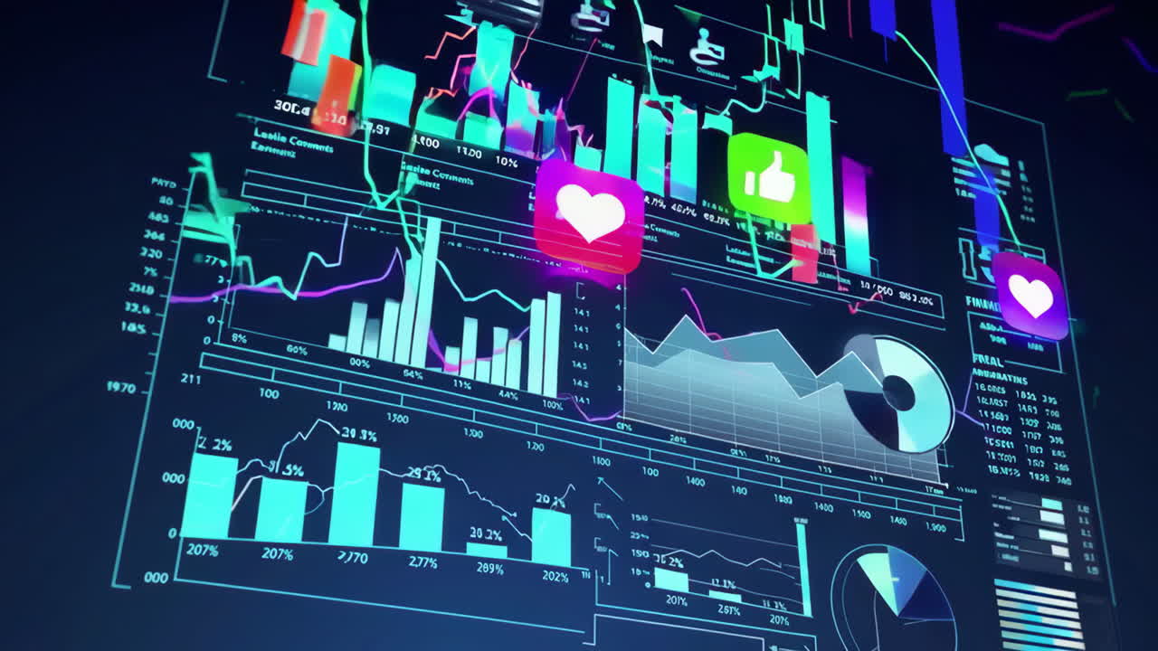 Financial Dashboard with Social Media Analytics