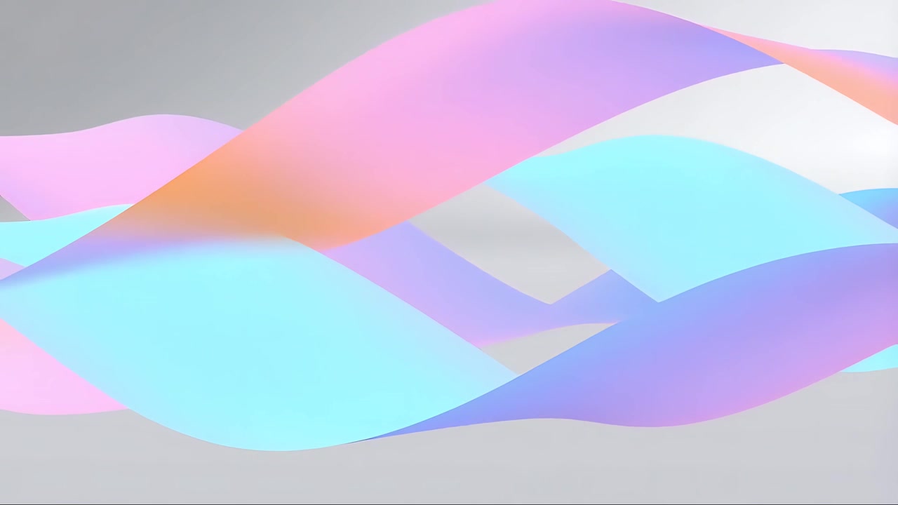 Minimal Abstract Wave Motion Background 4K