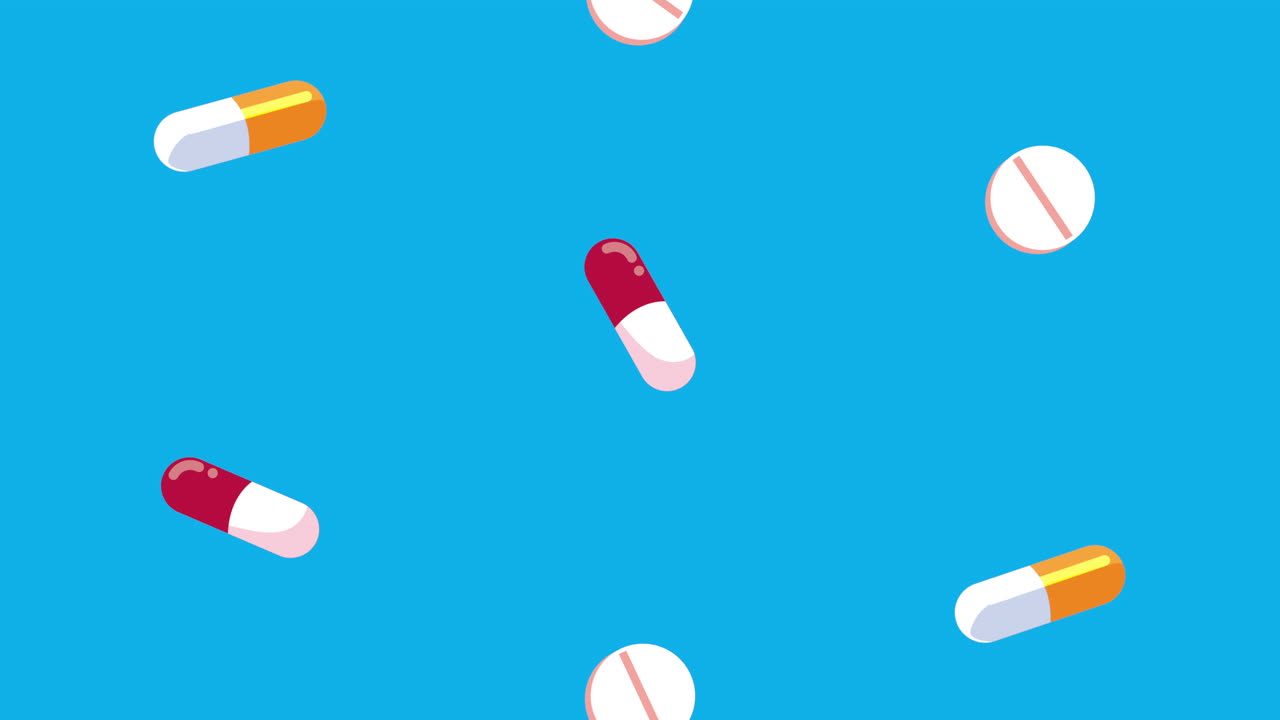 의학적 치료, 필스 및, 약물, 애니메이션