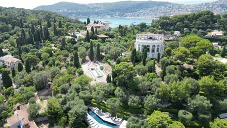 Large-houses--Beaulieu-sur-mer-France-drone,aerial