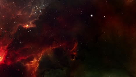 4k  space flight to the orion nebula