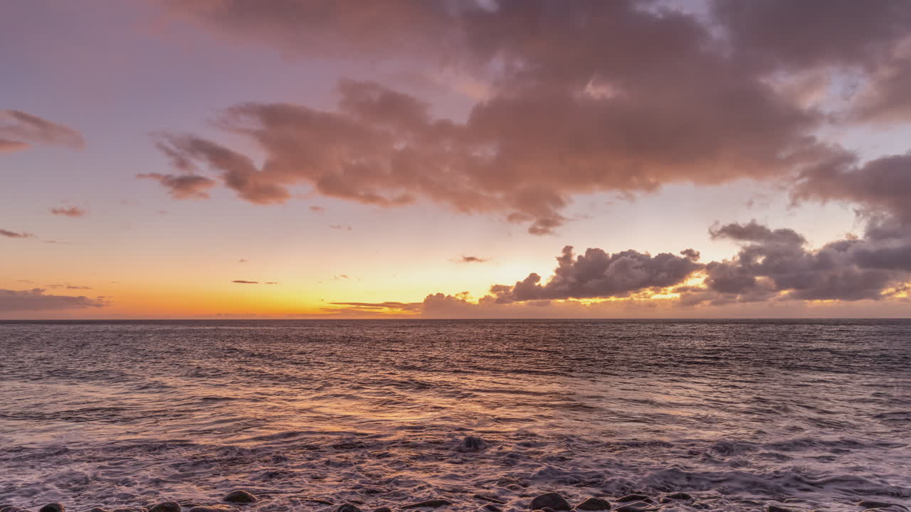 Gran canaria beach sunset