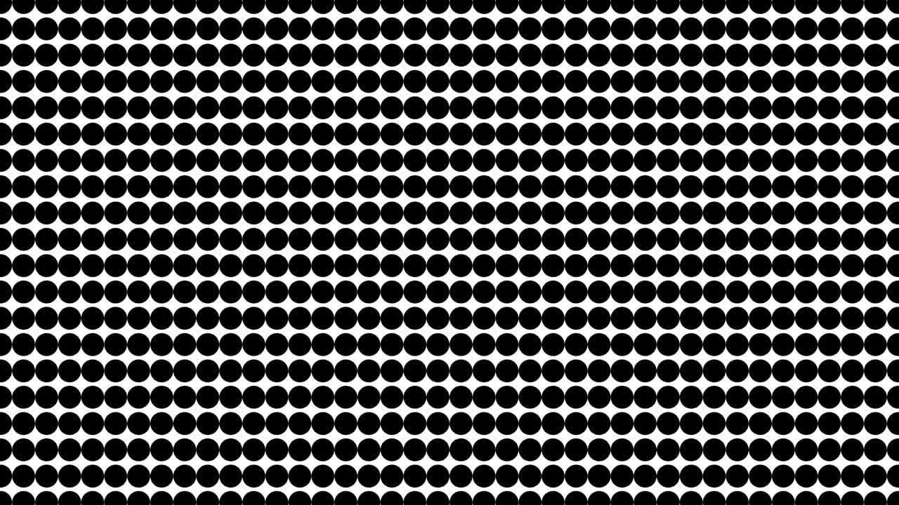 Half tone of many dots, computer generated abstract background, 3D render backdrop with optical illusion effect