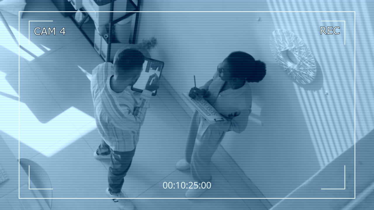 Multiethnic Testers Planning Project Tasks CCTV Top Down