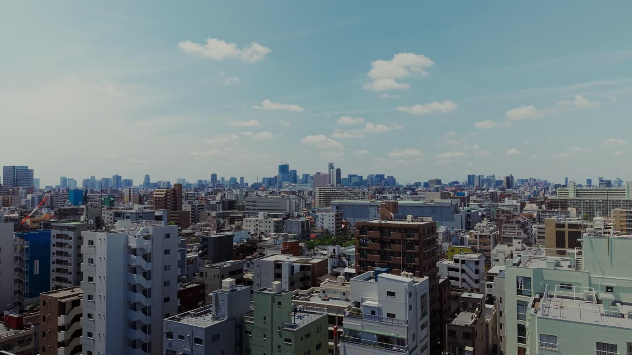 도시 풍경 공중 사진