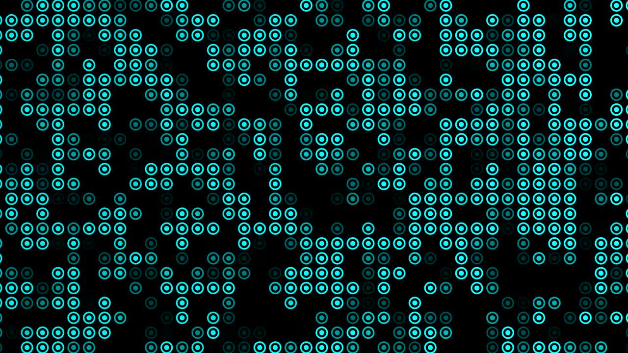 Circle abstract blue background