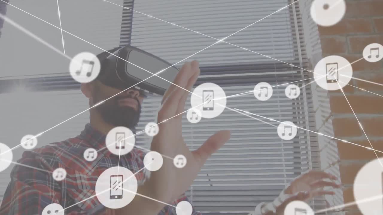 커 ⁇ 터 이동 및 vr 헬 ⁇ 을 사용하는 사람에 대한 디지털 데이터