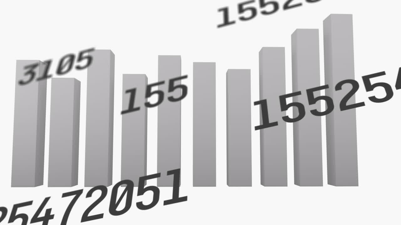 Animation of financial data processing
