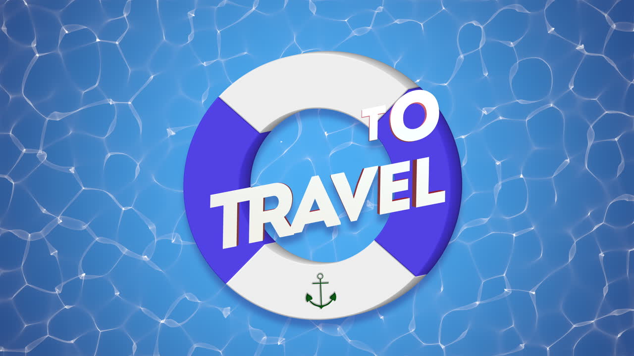 tiempo para viajar en piscina de agua con gaviotas