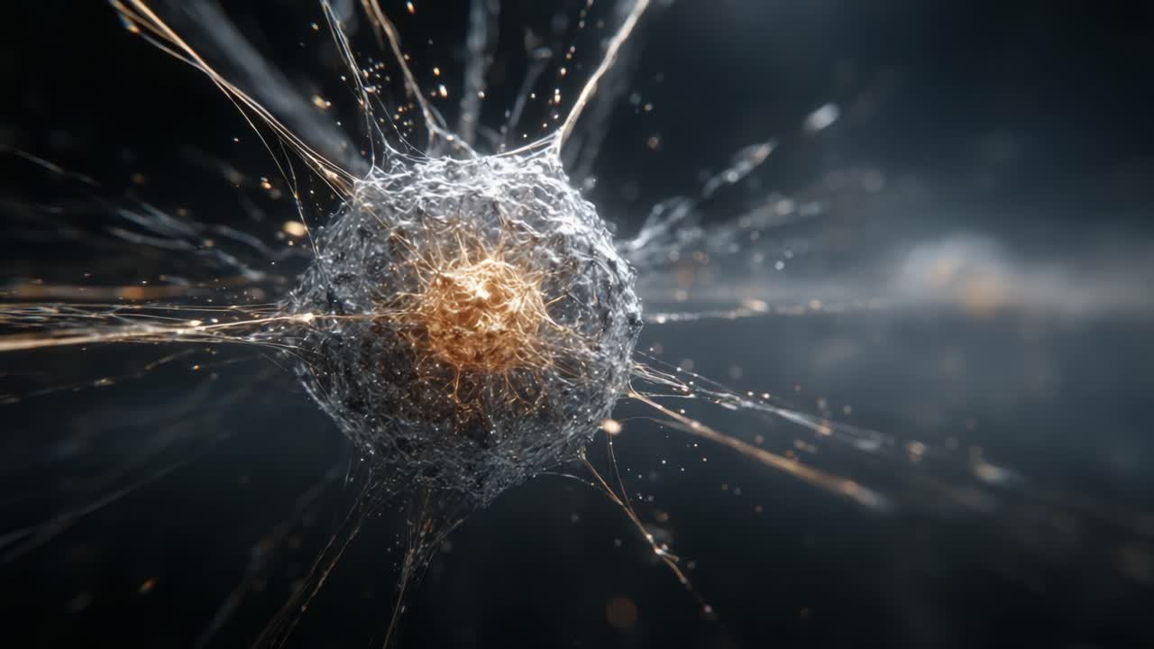 Exploring Cellular Dynamics: A Close-Up Journey into the Intricate Structure and Behavior of a Single Cell Over Time