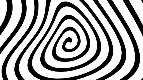 efecto de hipnosis de fondo de 4k en bucle
