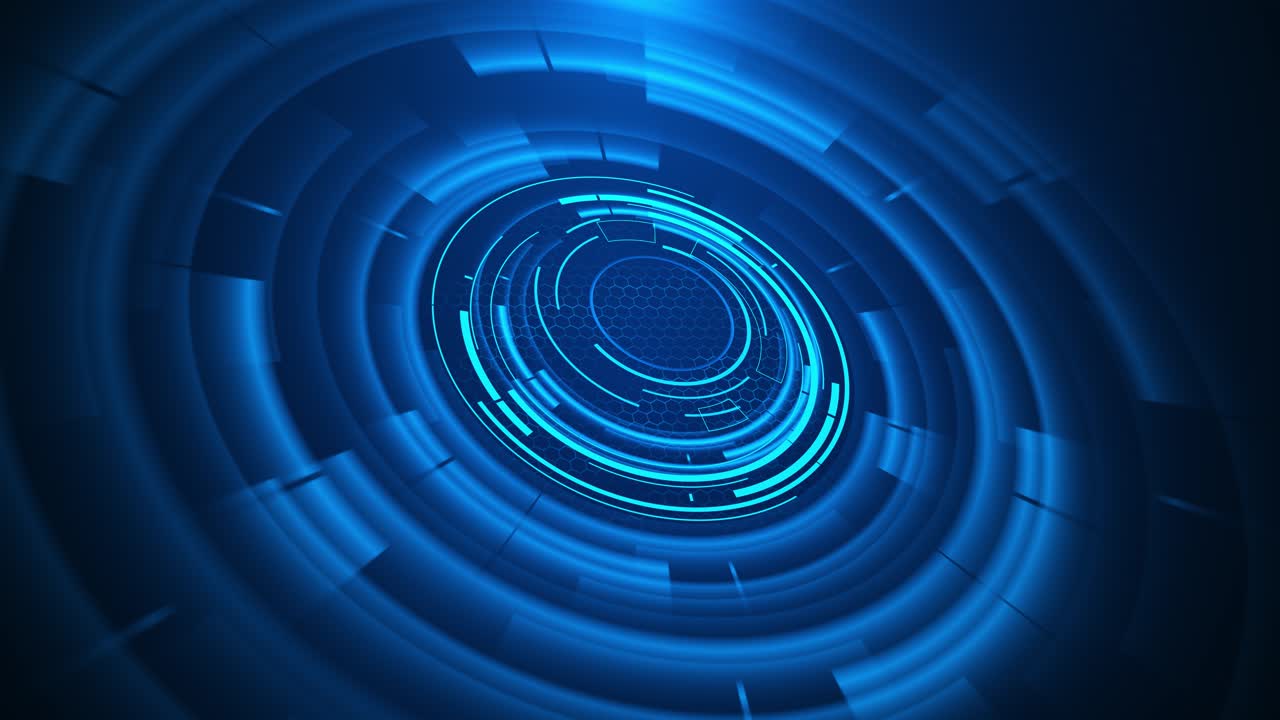 Digital virtual interface artificial intelligence hologram hud circle interfaces data network