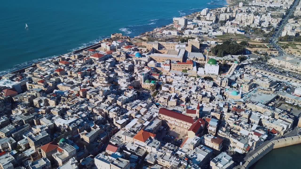 아코 시, 이스라엘, 공중 사진