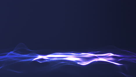 fondo de ondas digitales abstractas