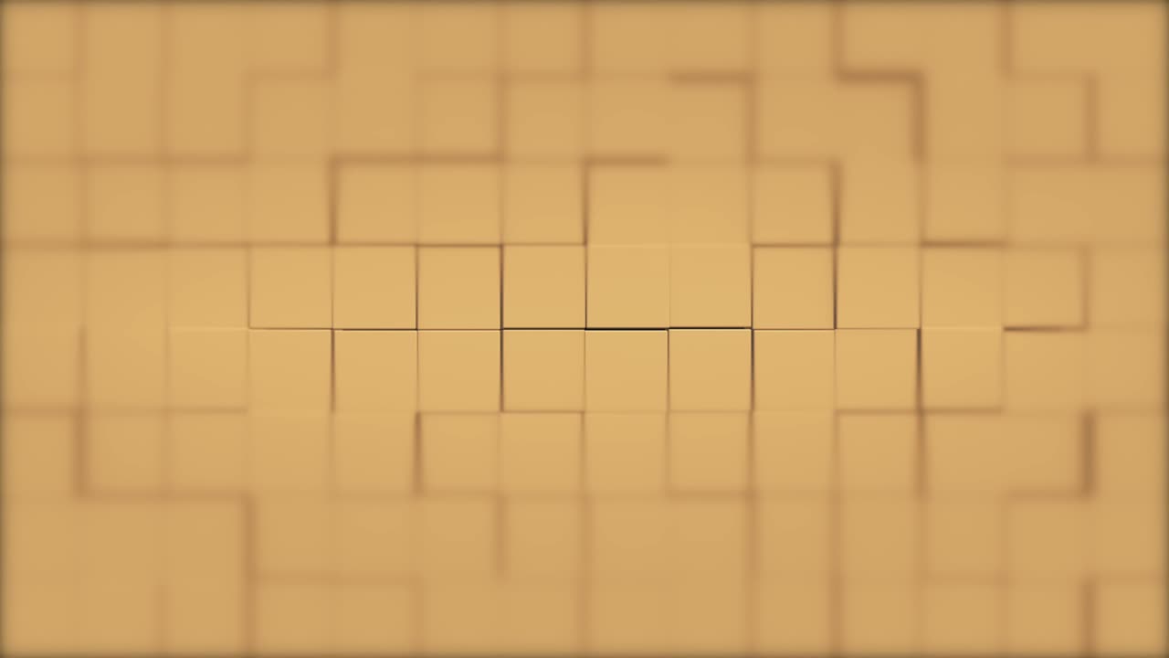 concepto de matriz. entorno de código binario en forma de pared de cubos con información en el interior.