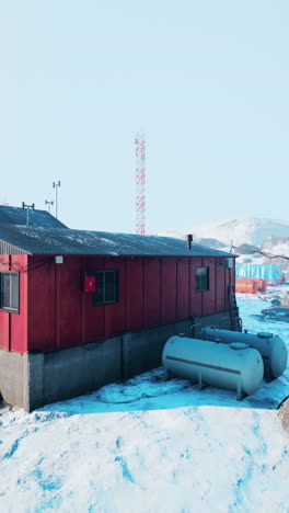 remote arctic research facility